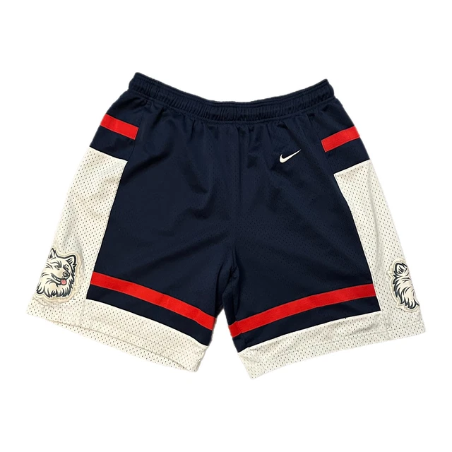 Authentic UConn Huskies Connecticut Basketball Nike Team Shorts Mens M Authentic UConn Huskies Connecticut Basketball Nike Team Shorts Mens M