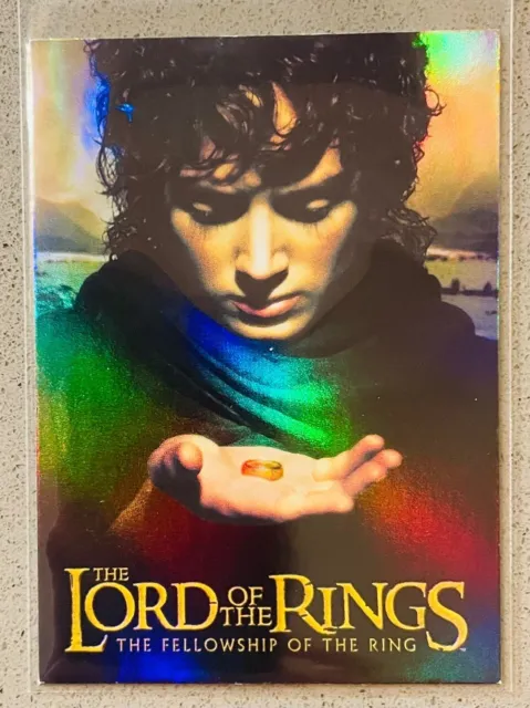 2001 Topps Lord of the Rings The Fellowship LOTR Bonus Foil Card 1 OF 2 Frodo