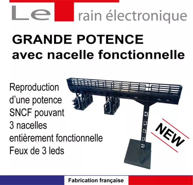 Potence Type Jouef De Tres Belle Qualité Neuve Ho Modelisme