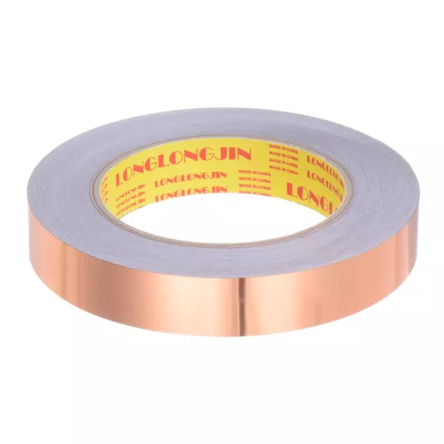 Moldura Adorno Espacio Sellado Cinta 0.79"x82 Pies Auto Adhesivo, Rosa Oro Tono