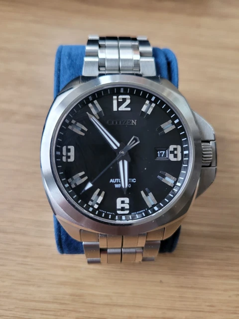 CITIZEN GRAND TOURING Automatic Mens Watch Signature Series Black. 550.00 PicClick UK