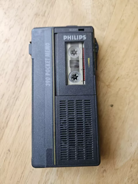 Philips Pocket Memo 390 Voice Recorder Dictaphone **FAULTY**