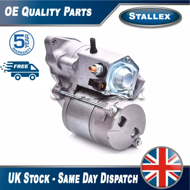 Stallex New Starter Motor Fits Kubota 05 D1105 D1105-E D1105-T D905-E V1505 V150