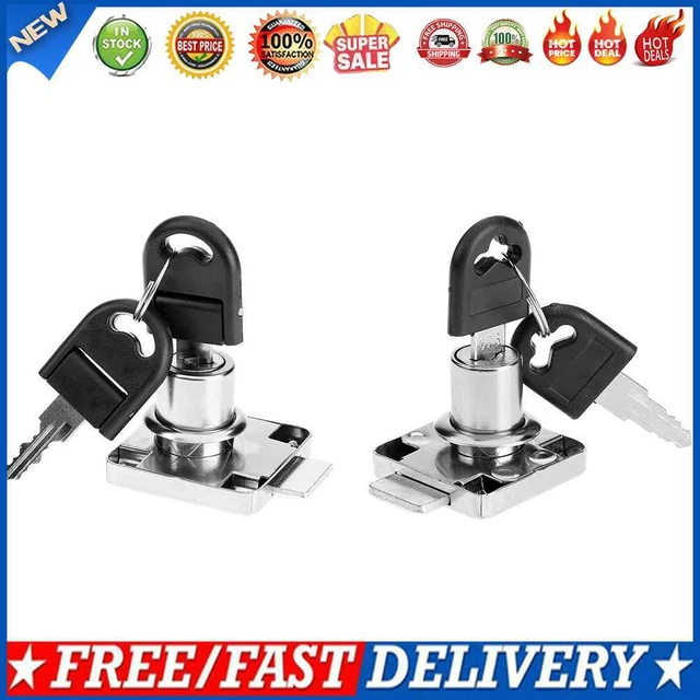 Cabinet Door Lock Anti-theft Mailbox Lock Portable Creative for Household Office