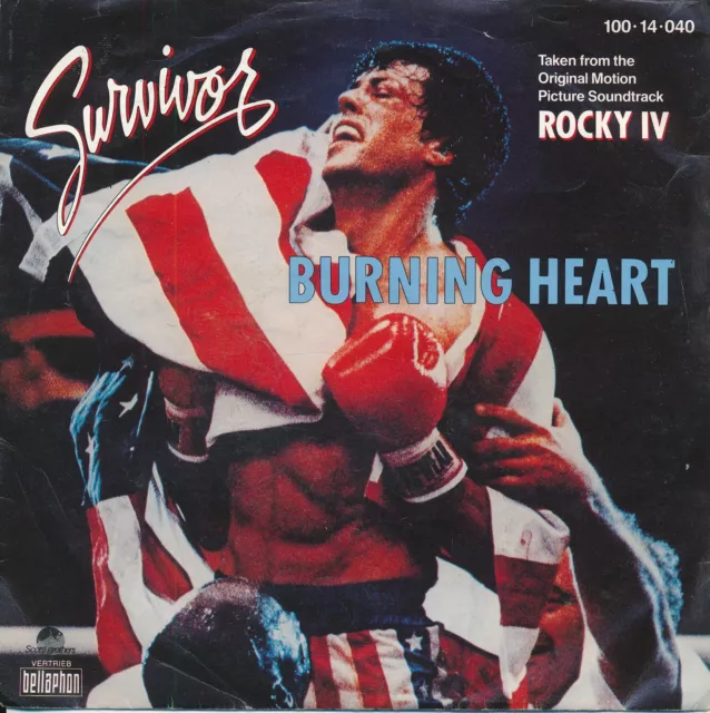 Burning Heart - Survivor - Single 7" Vinyl 273/12
