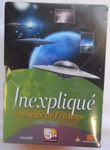Coffret 5 DVD "INEXPLIQUÉ Le Monde De L'Étrange"  NEUF SOUS BLISTERUMD (Zone 2)