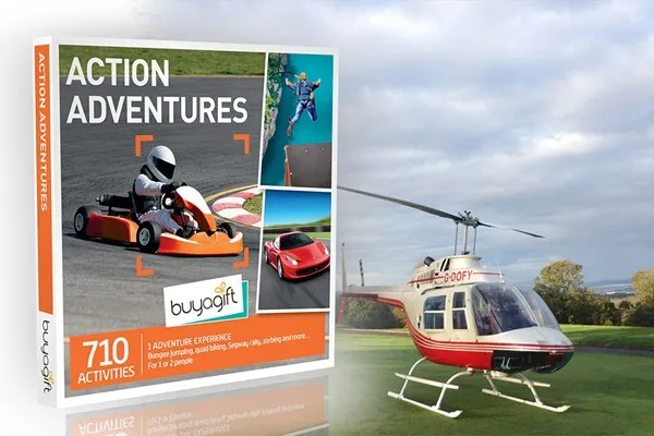 Buyagift Action Adventures: 710 Experiences - Driving to Indoor Skydiving