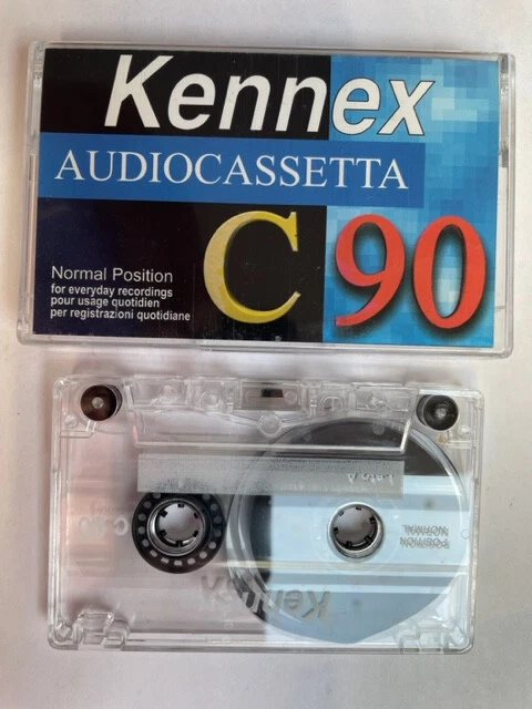 Lot De 3 Cassettes Audio LEKIUM CRX 90 (Type II Chrome) - Neuves Sous Blister
