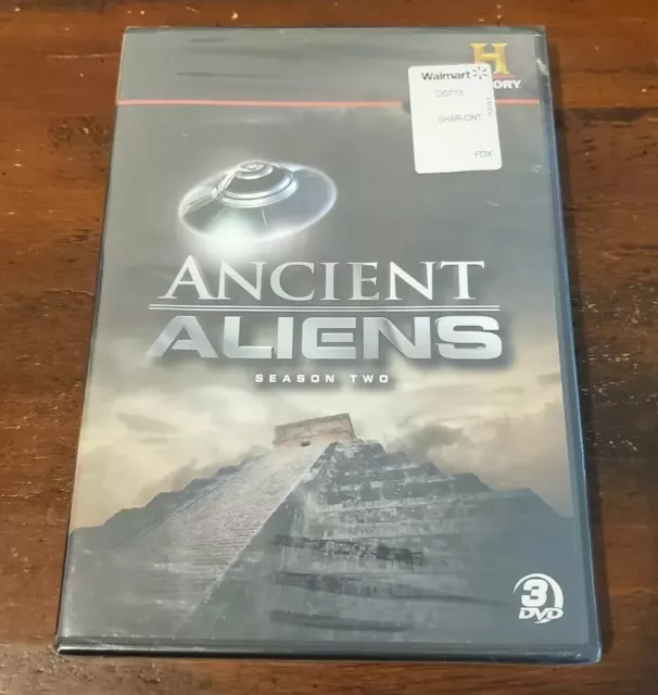 ANCIENT ALIENS SEASON 2 New Sealed DVD History Channel UFOs Cover Ups Conspiracy