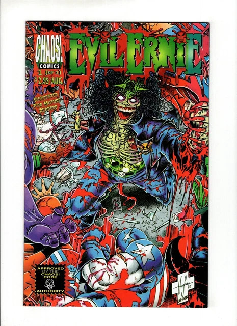 Evil Ernie vs the Super Heroes #1A