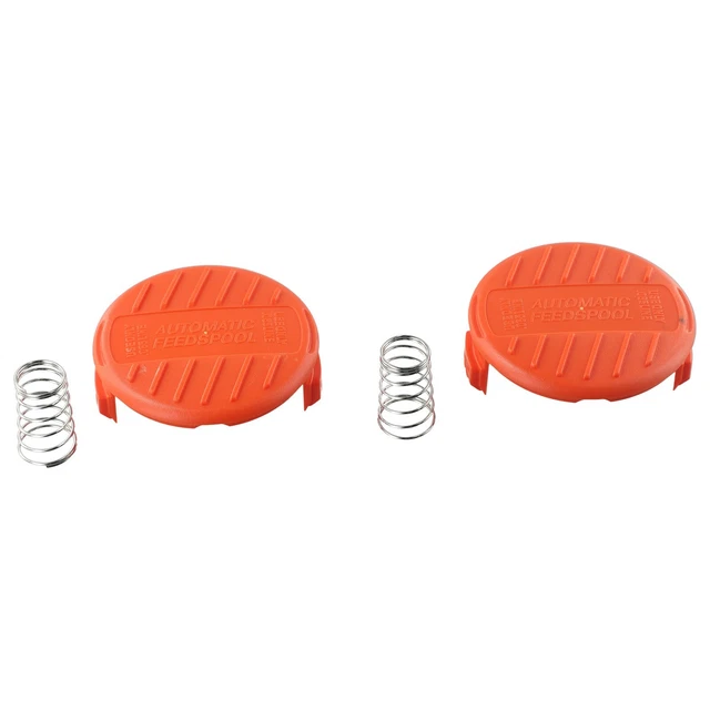 thumbnail image 2 of 6 Pack Trimmer Spool + 2 Caps For Black & Decker LST400, LST420, LST522, LST1018, LSTE523 2 of 6