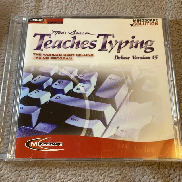 MAVIS BEACON TEACHES Typing Deluxe Version 15 CD Windows 98/Me/2000/XP ...