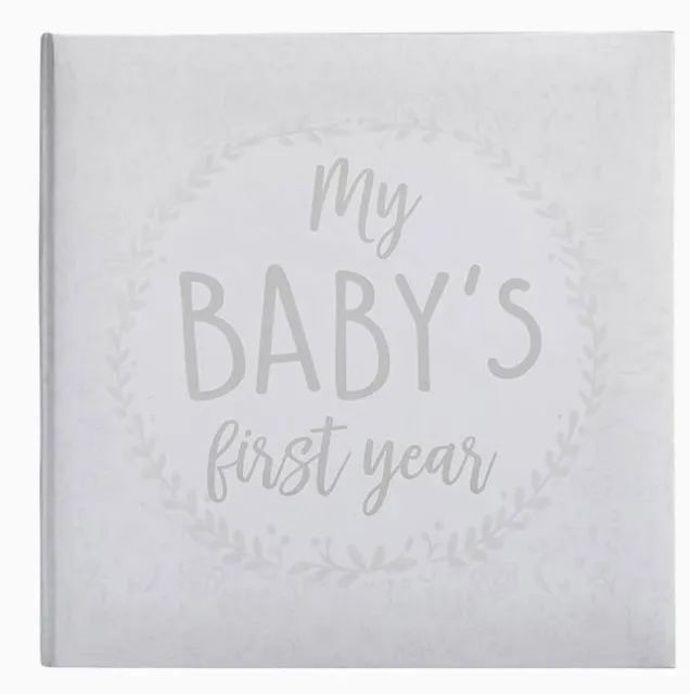 Kate & Milo Baby’s My Baby’s First Year Memory  Keepsake Book - Gender Neutral