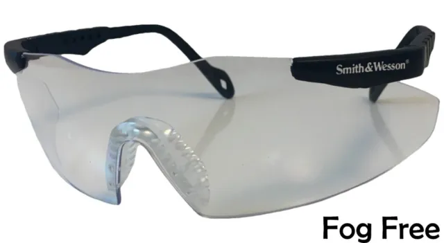 Smith and Wesson Magnum Safety Glasses w/ Fog Free Clear Lens + Free Shipping
