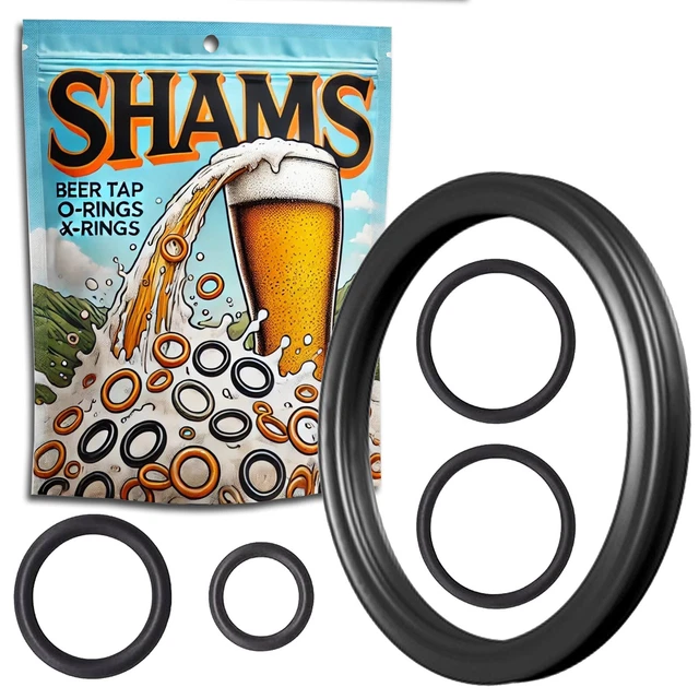 KIT 3 JOINTS D'ÉTANCHÉITÉ REMPLACEMENT PERFECTDRAFT HD3720 HD3620 HD3610 HD3600 | COMPATIBLE BEC VERSEUR ROBINET DE PRESSION TIREUSE A BIÈRE