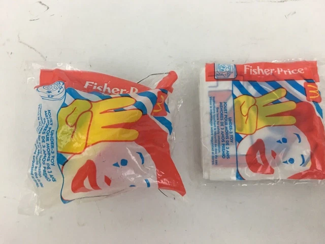 Fisher Price McDonald's Happy Meal Jingle Ball,  Book for Bath   under 3Toy  NEW