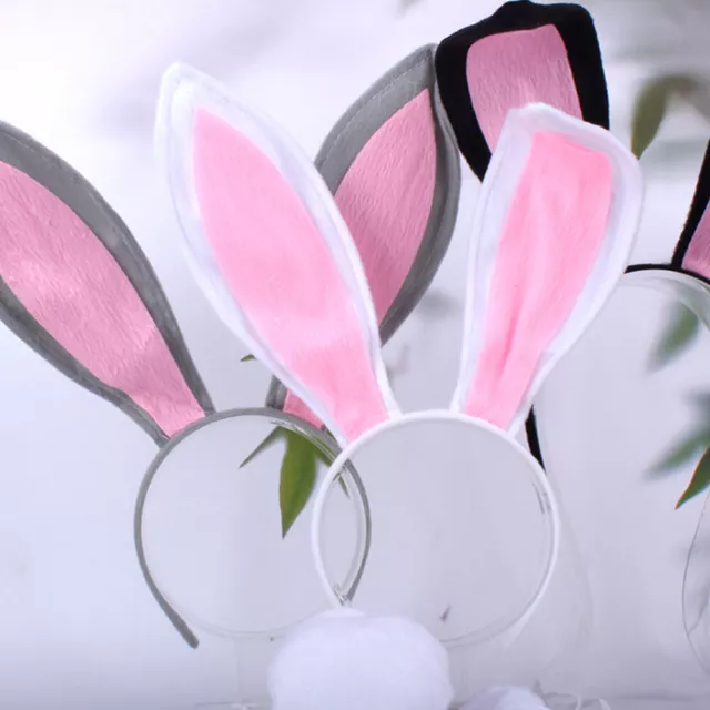 2 pz accessori costume bambini peli di Pasqua orecchie di coniglio oggetti di scena 2