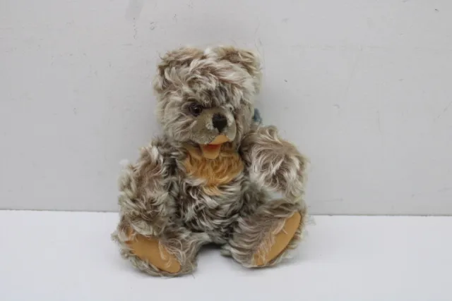 STEIFF Germany TEDDY BEAR 7" Jointed Mohair OPEN MOUTH Zotty