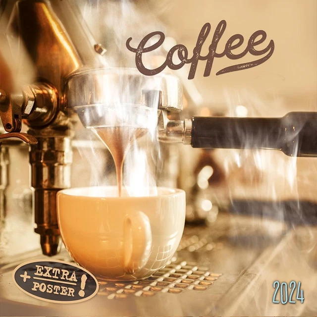 COFFEE 2024 KALENDER 2024 Kalender Artwork Edition 28 S. Englisch 2024