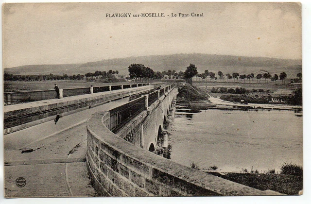 FLAVIGNY - Meurthe and Moselle - CPA 54 - the canal bridge