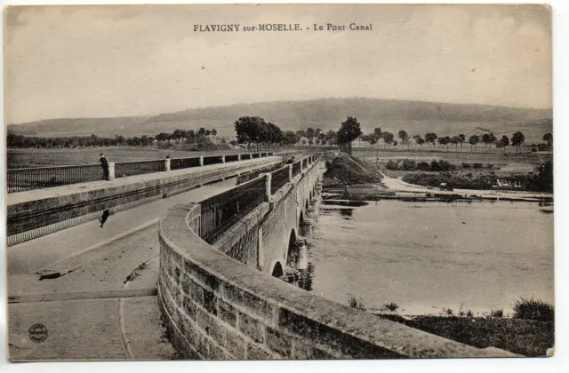 FLAVIGNY - Meurthe et Moselle - CPA 54 - le pont canal