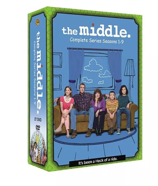 The Middle: Complete Series Seasons 1-9 (DVD, 27 Disc Box Set) New & Sealed