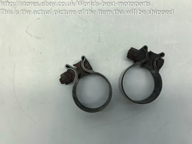 BMW R1150 R R1150R (2) 02' Auspuff Klemme Exhaust Clamps