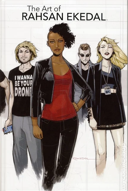 Art of Rahsan Ekedal HC Top Cow Edition #1-1ST NM 2016 Stock Image