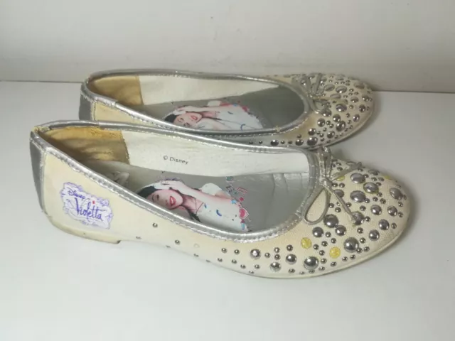 Scarpe ballerine Violetta Disney da bambina nr. 34 3