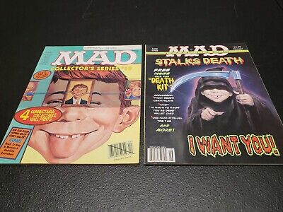 Lot Of 2 Mad Magazine April/June 1995