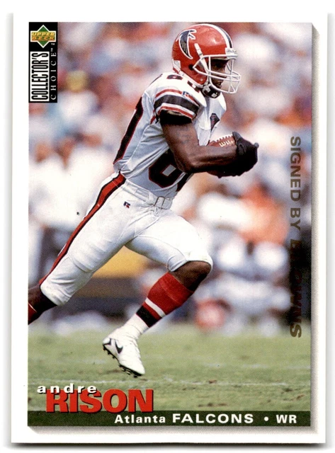 1995 UPPER DECK Collector's Choice Andre Rison Cleveland marron #76B ...