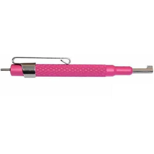 Zak Tool ZT13-PNK Aluminum Pocket Clip Police Correction Handcuff Cuff Key, Pink