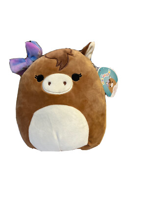 horse with bow squishmallow