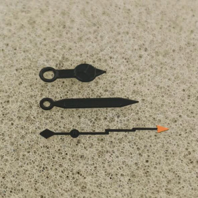 WATCH HANDS ALL Black Hour Minute Hands Seconds Hand for NH35/364R/7S