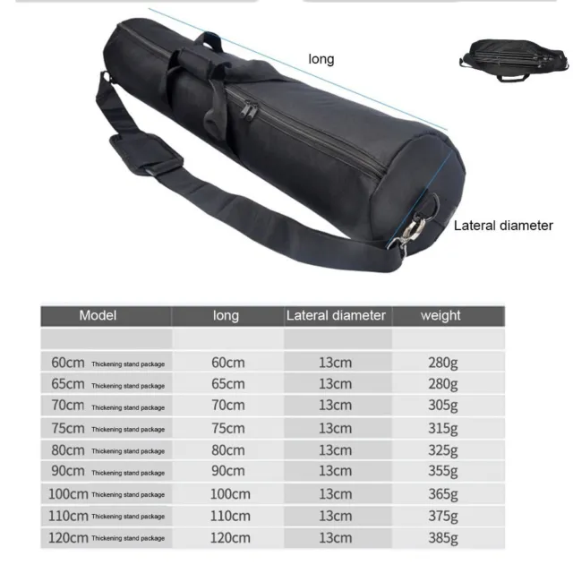 Portable Waterproof Oxford Fabric Tripod Bag for Mic Photography Stand 60CM