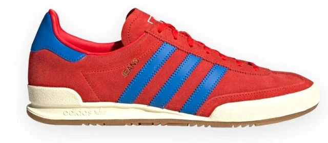 ADIDAS ORIGINALS JEANS TRAINERS RED BLUE TERRACE MENS GW5756 UK