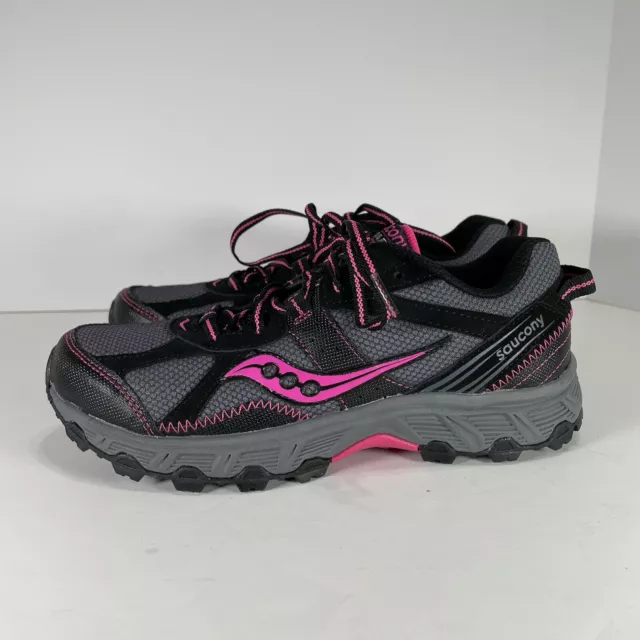 Saucony Grid Escape gegend TR3 Black Grey Pink