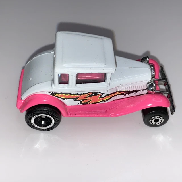 MATCHBOX #73 MODEL A Ford Hot Rod White & Pink with Lighting Bolt £2.53 ...
