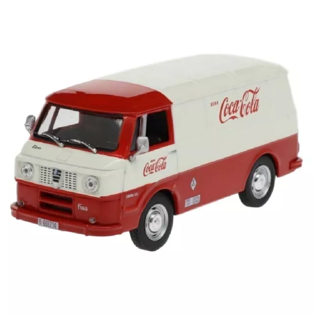 Ebro F-100 Coca Cola 1969 Furgone 1:43 IXO SALVAT DIECAST camion