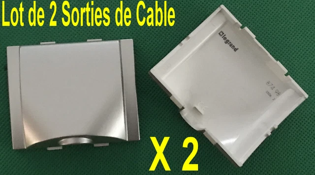 LEGRAND 084900 GRIFFES STANDARD POUR APPAREILLAGE PLEXO, LOT DE 100