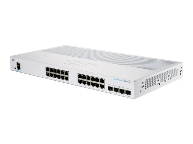 Cisco Business 250 Series CBS250-24T-4G switch 24 ports smart rack-mountable