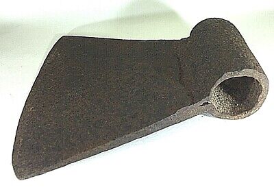 Antique Forged Axe Head 19thC Hand Crafted Apprpx. 4 LB Madeira Island Portugal