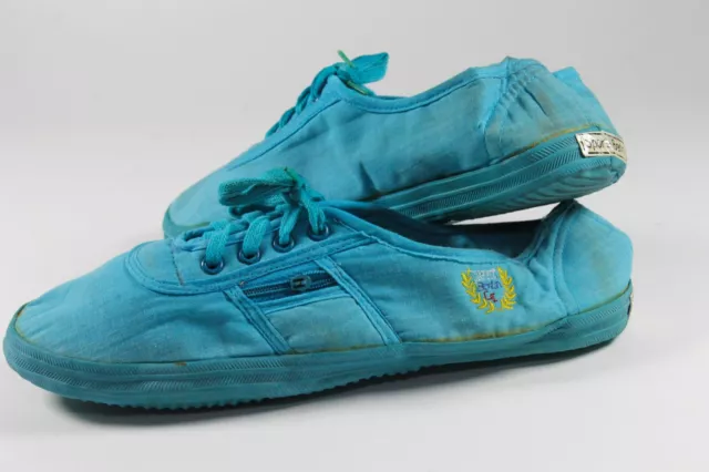 Scarpe in tessuto SPORT BERLINO NOS 39 scarpe sportive blu anni 80 True Vintage anni 80 shoes