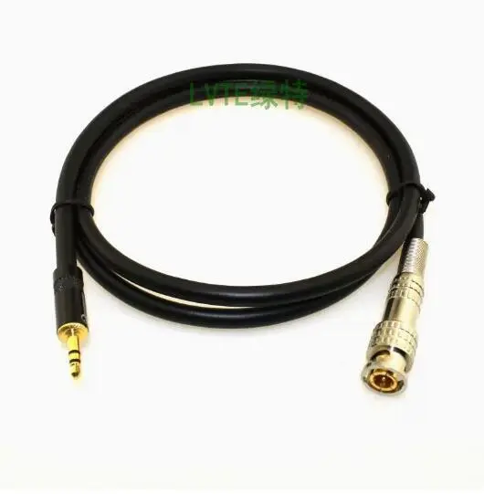 BNC to 3.5mm Male Headphone Plug for Q9 Surveillance DVR to Speaker Audio Cable