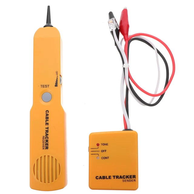 1 set Premium Cable Finder dispositivo di tracciamento cavi semplice strumento di tracciamento corto circuito