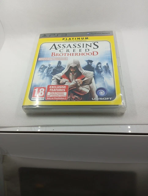 Jeu Assassin's Creed Brotherhood Plat pour PS3 Complet CIB PAL FR - Floto Games