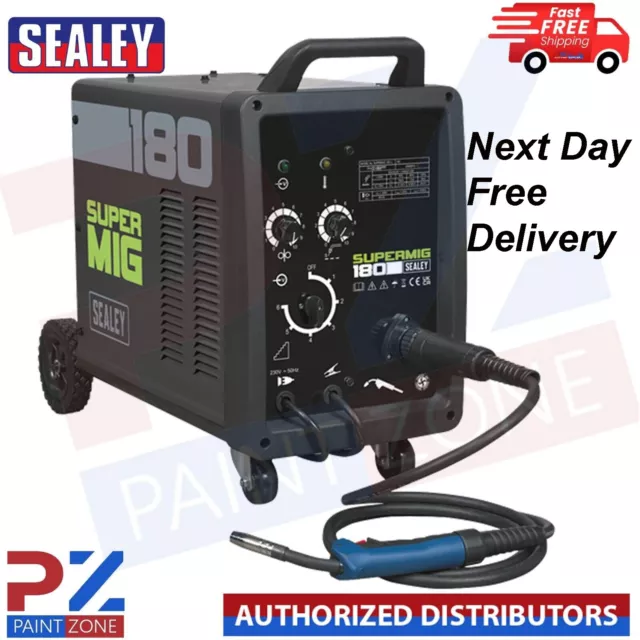 Sealey SUPERMIG180 Professional MIG Welder 180Amp 230V Euro Torch