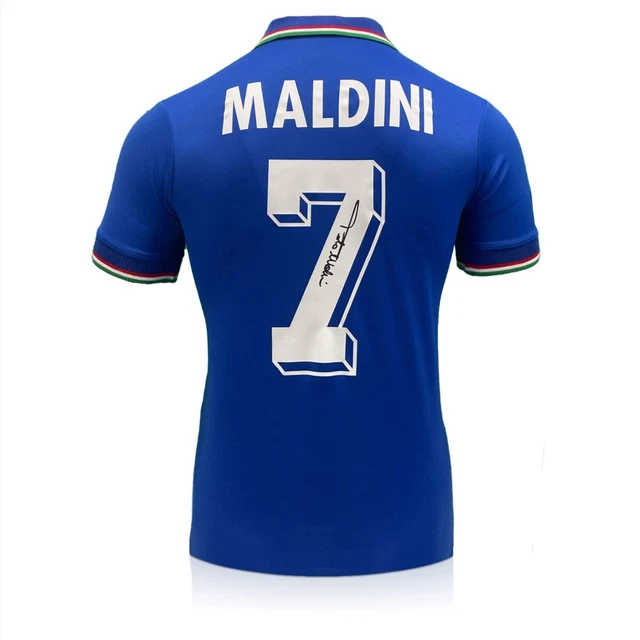 Maillot Italie Signé Giorgio Chiellini - Authentifié Beckett - Pièce De Collection Unique