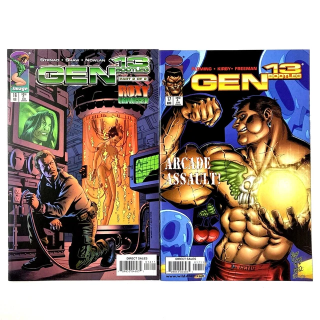 Gen 13 Bootleg 10 Comic Book Lot Image 7 11 12 13 14 15 16 17 18 Annual 1 5