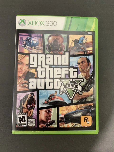 GRAND THEFT AUTO V GTA 5 Microsoft Xbox 360 NEUF ET SCELLÉ EUR 22,94 ...